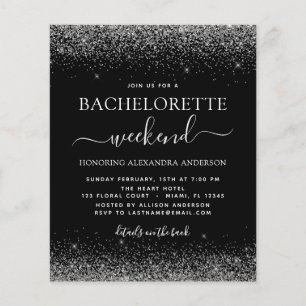 Prospectus 11,4 Cm X 14,2 Cm Budget Bachelorette Week-end Parties scintillant a