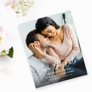 Prospectus 11,4 Cm X 14,2 Cm Budget Photo- écriture manuscrite 2 Vertical Enreg