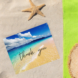 Prospectus 11,4 Cm X 14,2 Cm Budget Plage & Merci Océanique