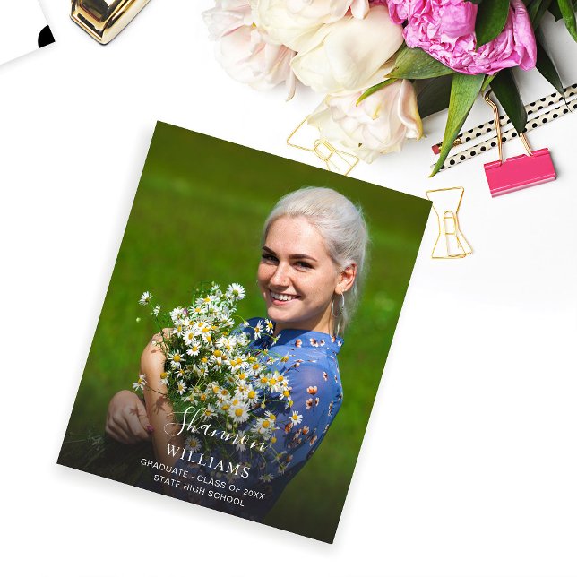 Prospectus 11,4 Cm X 14,2 Cm Budget Script Mod Nom Photo Grad Party VER DK (Créateur téléchargé)