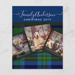 Prospectus 11,4 Cm X 14,2 Cm CADEAUX PHOTOGRAPHIQUES DE NOËL - Miller TARTAN Bl