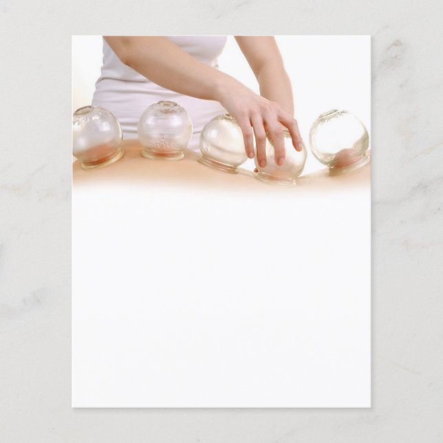 Prospectus 11,4 Cm X 14,2 Cm Circulaire Acupuncture (Devant)