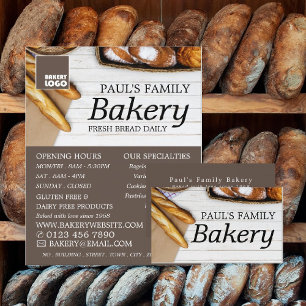 Prospectus 11,4 Cm X 14,2 Cm Collection Baguette fraîche, Boulangeries, Boulang