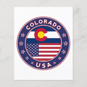 Prospectus 11,4 Cm X 14,2 Cm Colorado