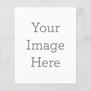 Prospectus 11,4 Cm X 14,2 Cm Créez votre propre