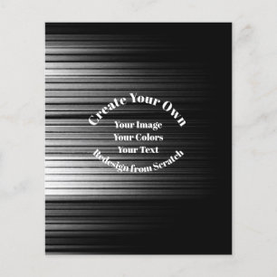 Prospectus 11,4 Cm X 14,2 Cm Créez votre propre