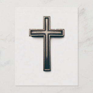 Prospectus 11,4 Cm X 14,2 Cm Croix religieuse