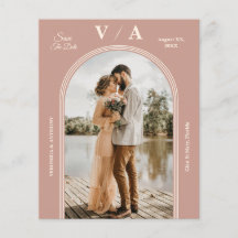 Élégant Victorien Dusty Mariage Rose Sauver La Dat