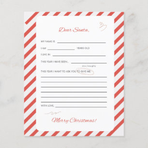 Prospectus 11,4 Cm X 14,2 Cm Enfants de Noël dernière à Père Noël