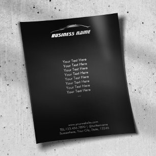 Prospectus 11,4 Cm X 14,2 Cm Entreprise automobile cool