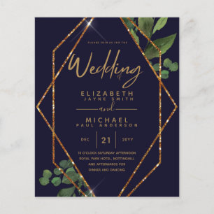 Prospectus 11,4 Cm X 14,2 Cm Faire-part de mariage budgétaires les plus basses
