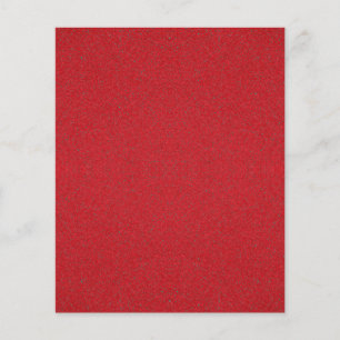 Prospectus 11,4 Cm X 14,2 Cm Flyer Carré de bruit rouge tomate - personnalisabl