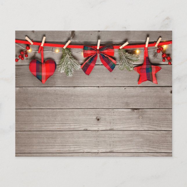 Prospectus 11,4 Cm X 14,2 Cm Flyer de Noël (Devant)