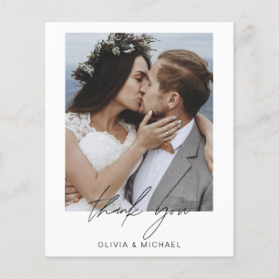 Prospectus 11,4 Cm X 14,2 Cm Flyer photo Mariage budget