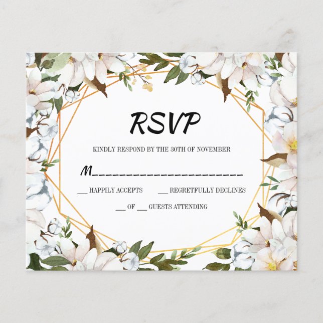 Prospectus 11,4 Cm X 14,2 Cm Flyer RSVP (Devant)