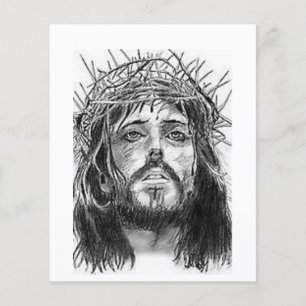 Prospectus 11,4 Cm X 14,2 Cm Flyers Jésus