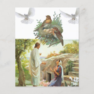 Prospectus 11,4 Cm X 14,2 Cm Flyers Jésus Christ