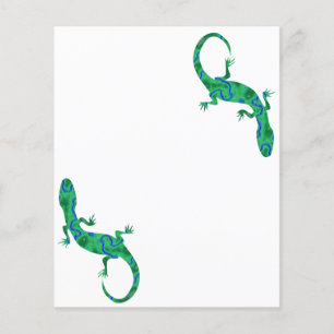 Prospectus 11,4 Cm X 14,2 Cm Green Gecko