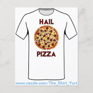 Prospectus 11,4 Cm X 14,2 Cm Hail Pizza
