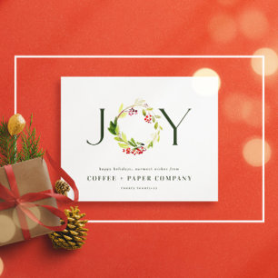 Prospectus 11,4 Cm X 14,2 Cm Joyau botanique d'aquarelle moderne vacances d'ent