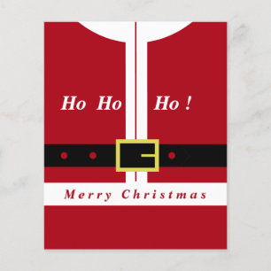 Prospectus 11,4 Cm X 14,2 Cm Joyeux Noël Père Noël Flyers