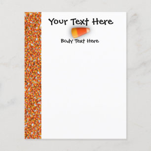 Prospectus 11,4 Cm X 14,2 Cm KRW Candy Corn Petit Flyer Modèle