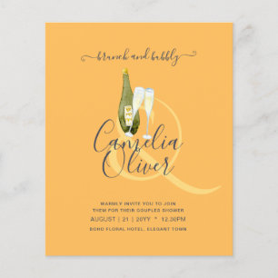Prospectus 11,4 Cm X 14,2 Cm LeahG BUDGET Petit-déjeuner Brunch Bubbly Enterrem