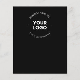 Prospectus 11,4 Cm X 14,2 Cm Logo de votre entreprise et texte modifiable | Noi