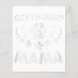 Prospectus 11,4 Cm X 14,2 Cm Maman Funny Dog