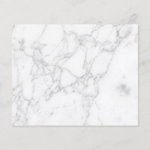 Prospectus 11,4 Cm X 14,2 Cm Marbre Blanc