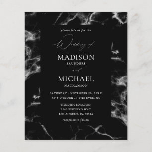 Prospectus 11,4 Cm X 14,2 Cm Mariage 2 Marbre Noir Pas Cher