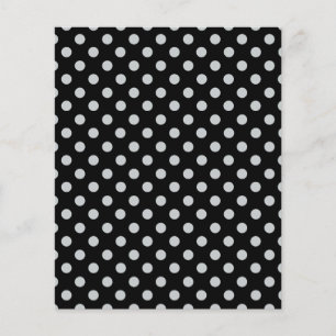 Prospectus 11,4 Cm X 14,2 Cm Modifier Pois gris N'importe quelle couleur Clique