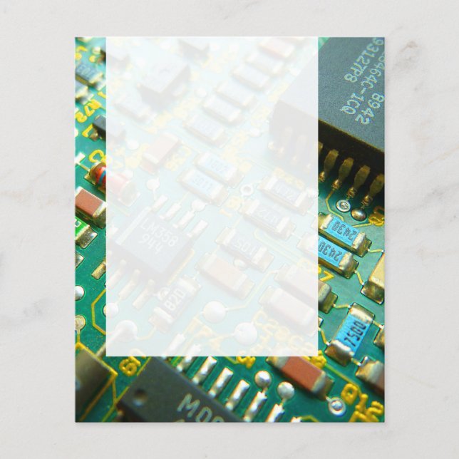 Prospectus 11,4 Cm X 14,2 Cm Panel 093 - Circuitrie (Devant)