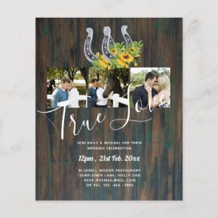 Prospectus 11,4 Cm X 14,2 Cm Pays Sud Russe Photo Mariage BUDGET