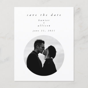 Prospectus 11,4 Cm X 14,2 Cm Photo du budget Enregistrer la date