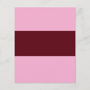 Prospectus 11,4 Cm X 14,2 Cm Pink & Brown