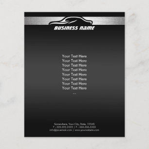 Prospectus 11,4 Cm X 14,2 Cm Réparation automobile Auto Détail professionnel