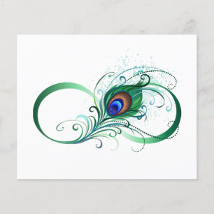 Prospectus 11,4 Cm X 14,2 Cm Symbole de l'Infinity