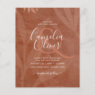 Prospectus 11,4 Cm X 14,2 Cm Tout-en-1 Mariage de superposition en terre cuite 