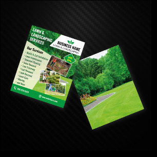 Prospectus 11,4 Cm X 14,2 Cm Tranquil & Professional Jardin & Aménagement Paysa