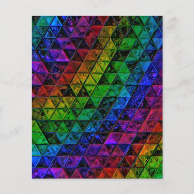 Prospectus 11,4 Cm X 14,2 Cm Verre de fierté (Devant)