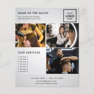 Prospectus 11,4 Cm X 14,2 Cm Visuel marketing blanc foncé pour flyer de salon