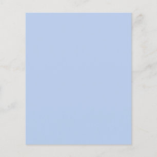 Prospectus 11,4 Cm X 14,2 Cm Volants Bleu Ciel Doux