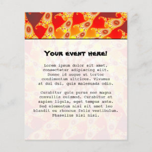 Prospectus 11,4 Cm X 14,2 Cm Web de feu