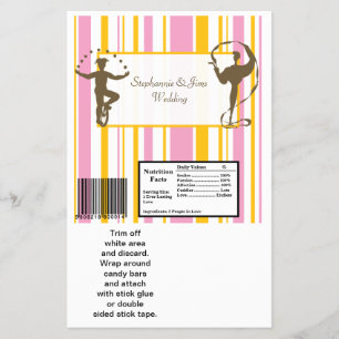 Prospectus 14 Cm X 21,6 Cm 2 Carnaval de Hérshey's Large Bar Wrapper