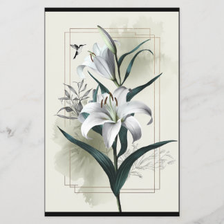 Prospectus 14 Cm X 21,6 Cm Amazon Lily Art - Style or & Scandi
