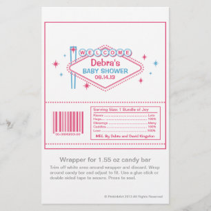 Prospectus 14 Cm X 21,6 Cm Baby shower de Las Vegas