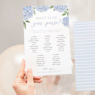 Prospectus 14 Cm X 21,6 Cm Blue Hydrangea Ce Qui Est Dans Votre Porte-Cartes