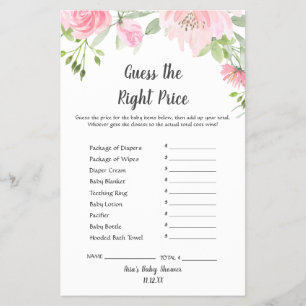 Prospectus 14 Cm X 21,6 Cm Blush Peonies Devine Le Bon Jeu De Prix