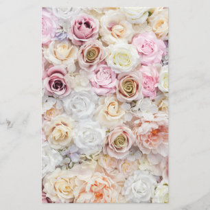 Prospectus 14 Cm X 21,6 Cm Bouquet de fleurs